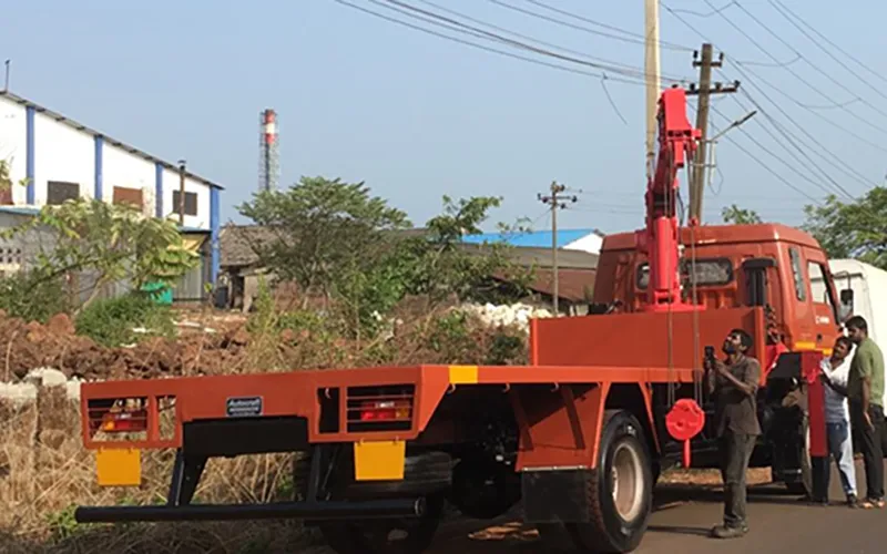 Crane Mounted Truck
